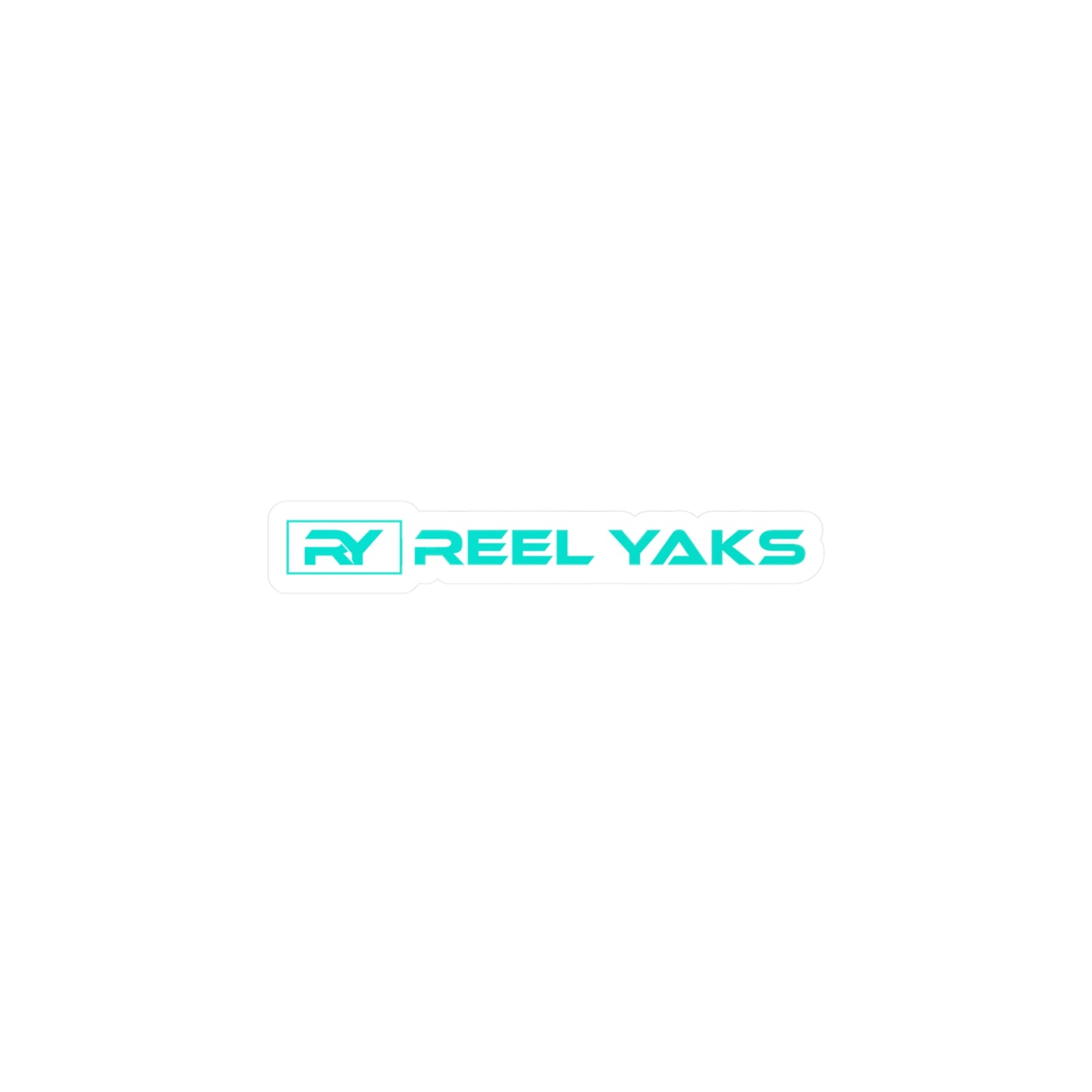 Kiss-Cut Vinyl Sticker - Turquoise