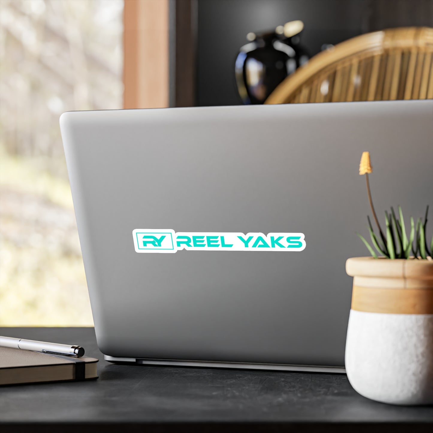 Kiss-Cut Vinyl Sticker - Turquoise