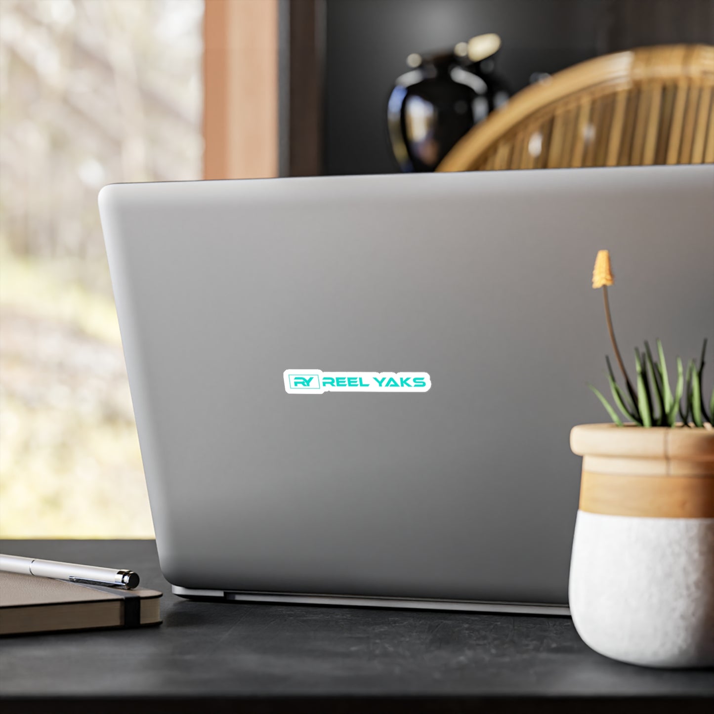 Kiss-Cut Vinyl Sticker - Turquoise