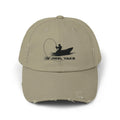 Unisex Distressed Cap - printed logo Printify