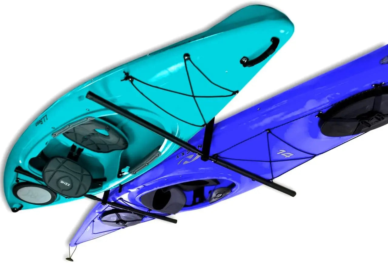 Hi-Port 2 | Kayak Adjustable Ceiling Storage Rack | Double | Holds 150 lbs StoreYourBoard
