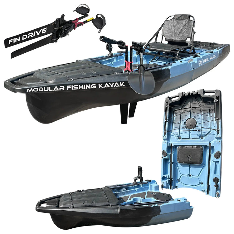 Fishing Kayaks Canada: Pedal, paddle, modular, motorize opti