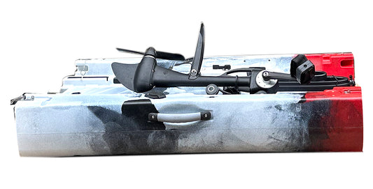 Modular Reel Yaks Kayak Middle Expansion Section to go from Solo to Tandem