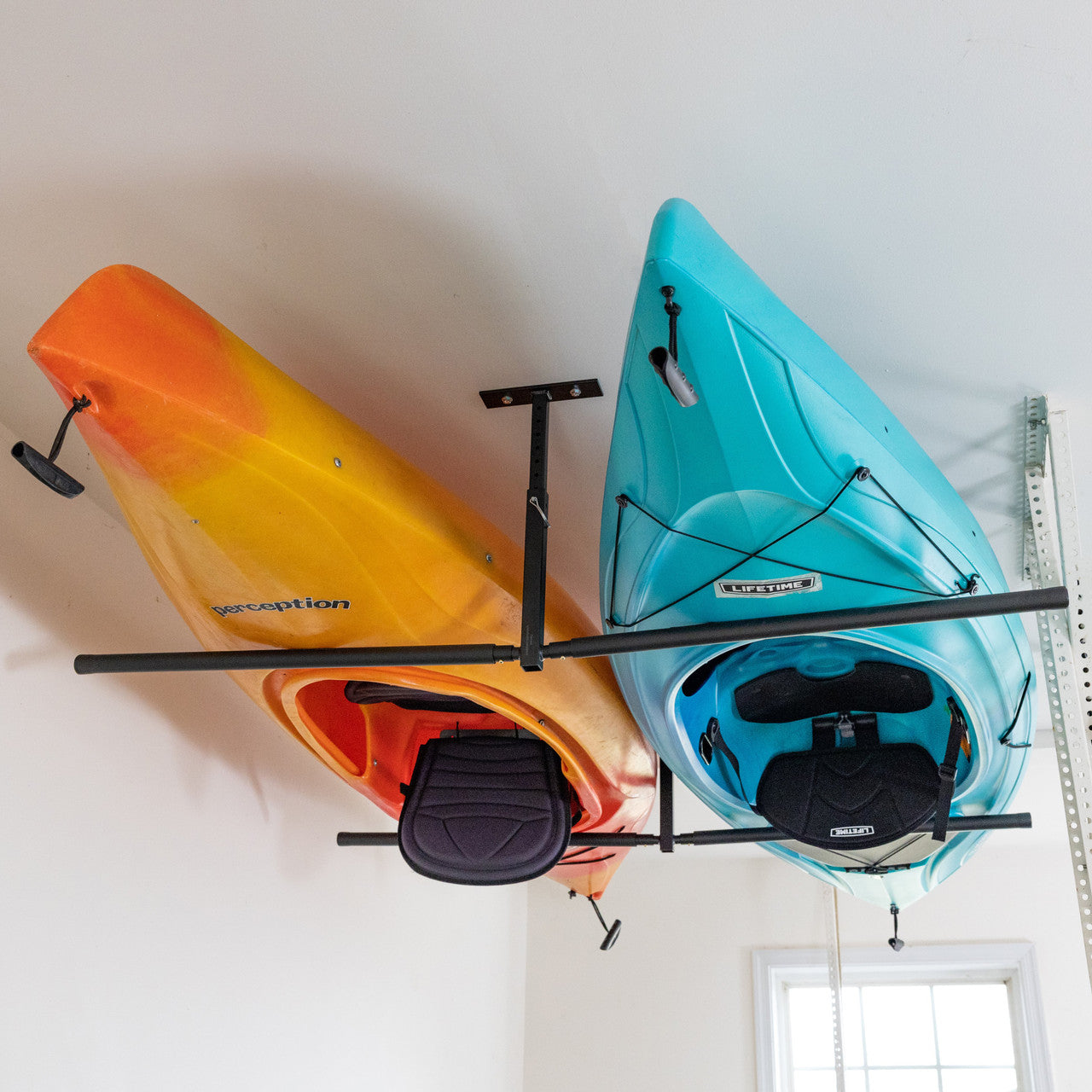 Hi-Port 2 | Kayak Adjustable Ceiling Storage Rack | Double | Holds 150 ...