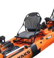 Modular Reel Yaks Kayak Middle Expansion Section to go from Solo to Tandem