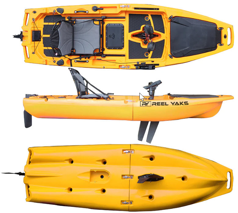 Modular Pedal Drive Fishing Kayak – ReelYaks
