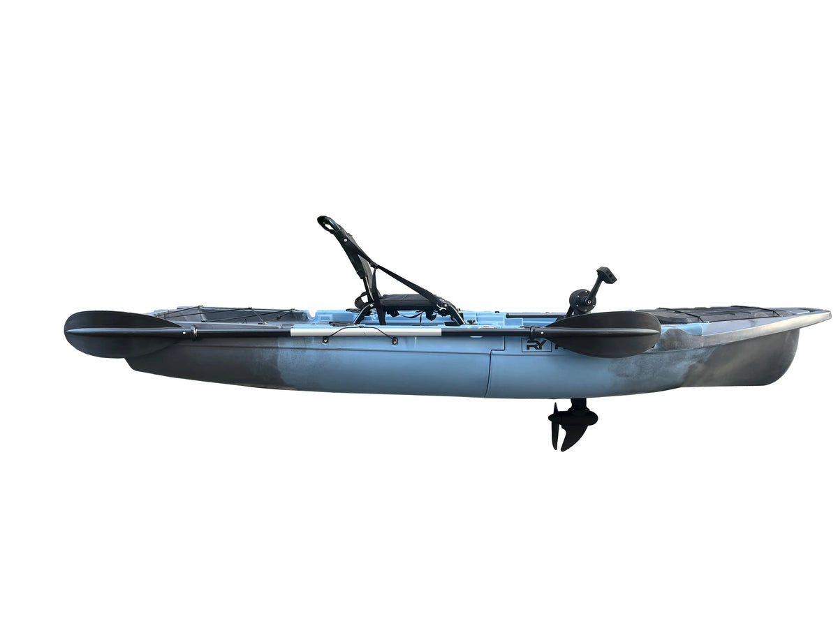 Recon 15ft Tandem Propeller Drive Modular Fishing Kayak ReelYaks