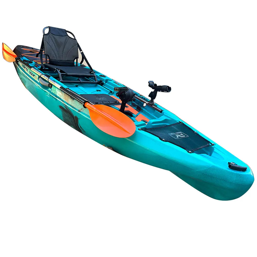 10.8ft Rapido Modular Propeller Drive Pedal Fishing Kayak | 440lbs Capacity | 2 Piece ReelYaks