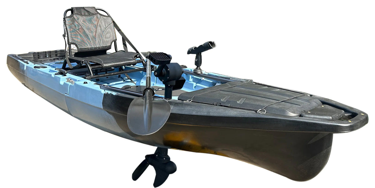 Recon 15ft Tandem Propeller Drive Modular Fishing Kayak ReelYaks