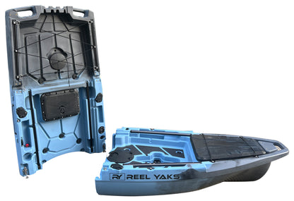 10.5 Ft Recon Modular Prop Drive Pedal Fishing Kayak | 430lbs Capacity | 2 Piece