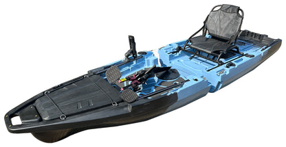 10.5 Ft Recon Modular Prop Drive Pedal Fishing Kayak | 430lbs Capacity | 2 Piece