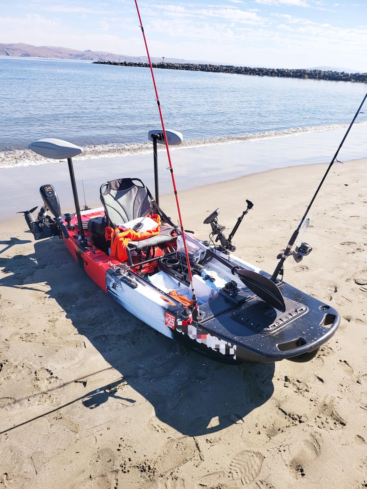 Raider 9.5ft Prop Drive | Modular Fishing Kayak | Reel Yaks
