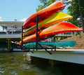 Chesapeake Kayak Storage | Adjustable Dock Rack | Over The Water | 4 Levels StoreYourBoard