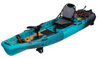 10ft Radar Modular Propeller Drive Pedal Fishing Kayak | 430lbs Capacity | 2 Piece ReelYaks