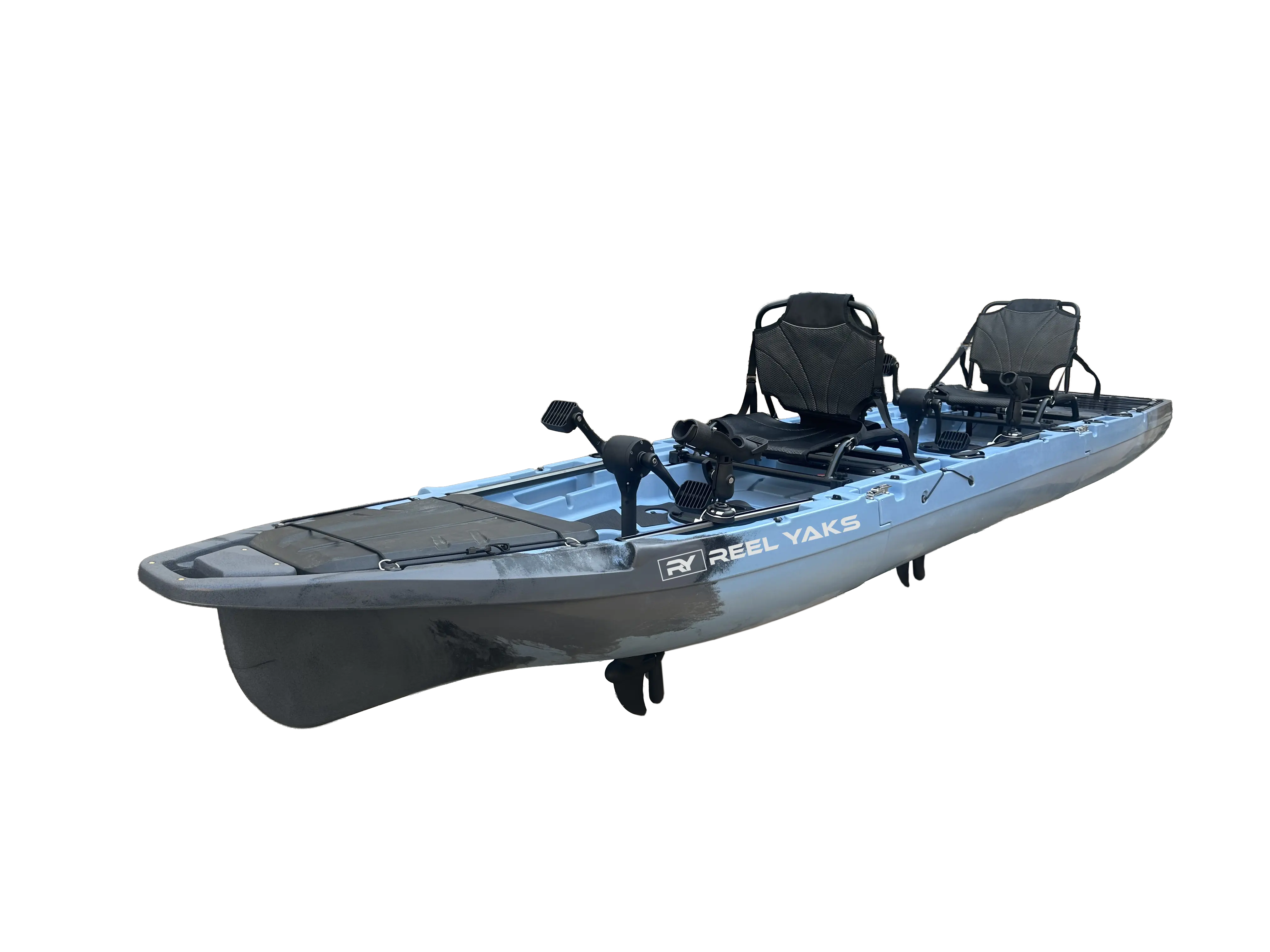 2-3 seater kayak fishing poles included Elkton Outdoors Hard Shell Tandem Kayak, 2 or 3 Person Sit On Top Package with 2 EVA Padded Seats, Includes 2 Aluminum Paddles and Fishing Rod Holders (Grey) : Sports & Outdoors fits in your car DRIFTSUN Teton 120 Hard Shell