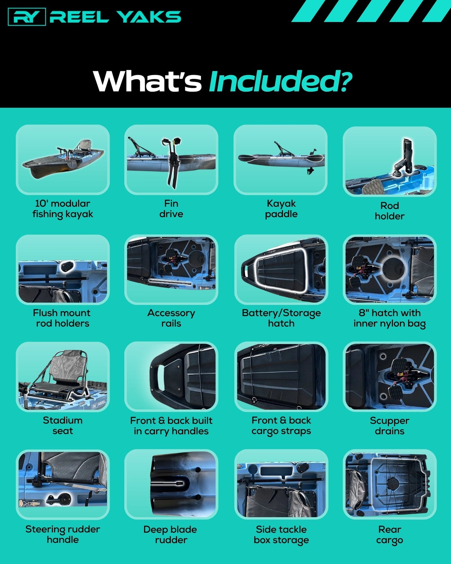 Recon 10ft + Bixpy Trolling Motor Bundle