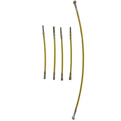 Fin pedal drive cables