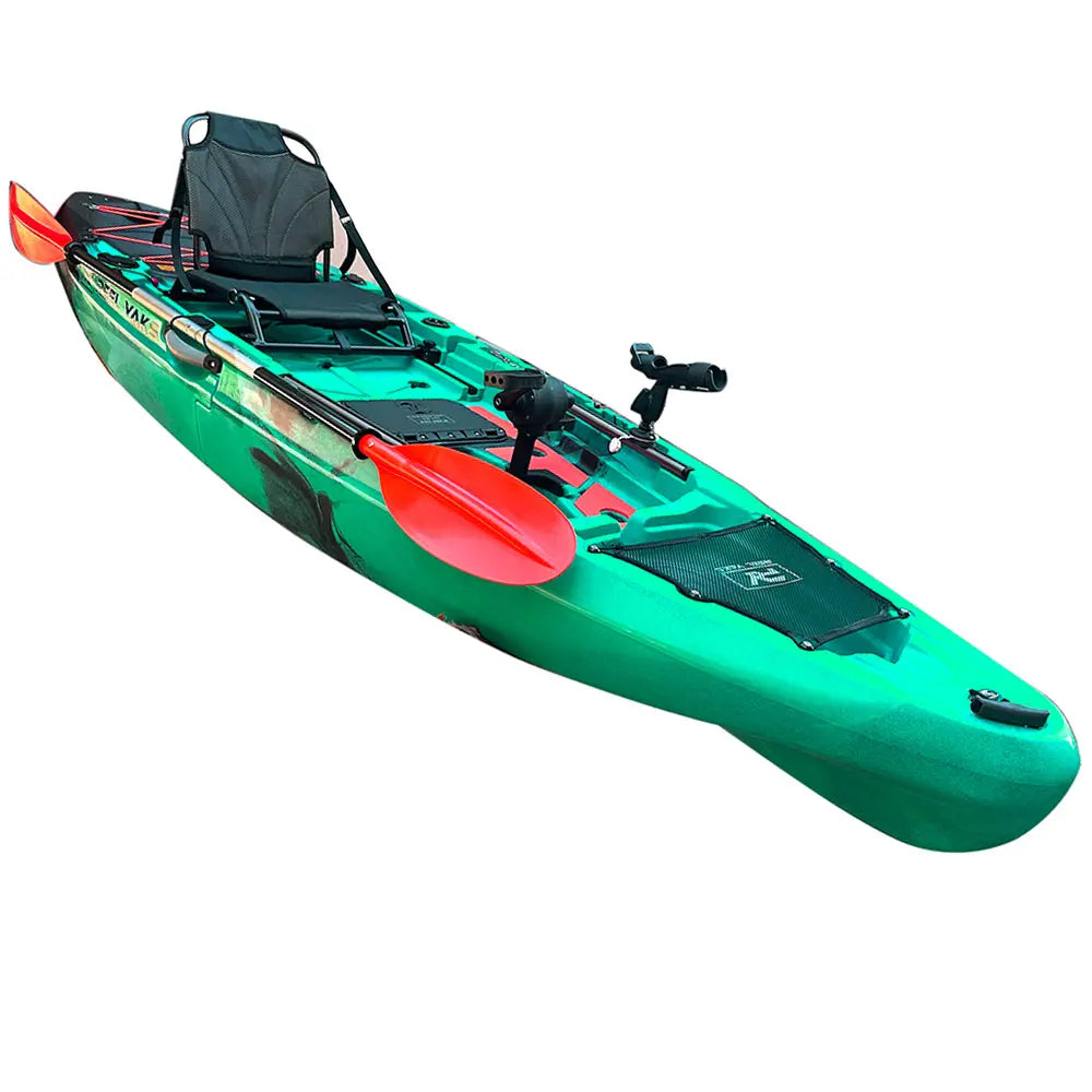 10.8ft Rapido Modular Propeller Drive Pedal Fishing Kayak | 440lbs Capacity | 2 Piece ReelYaks