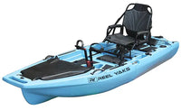 9.8ft Rocket Fin Drive Modular Pedal Fishing Kayak | 400lbs Capacity | 2 Piece ReelYaks