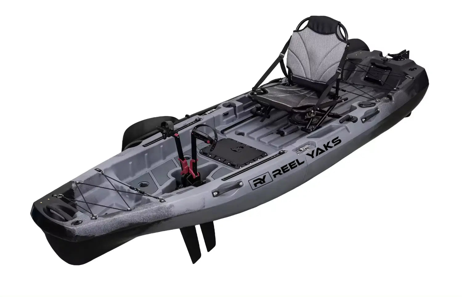 Radar 10ft Fin Drive | Modular Pedal Fishing Kayak | Reel Ya