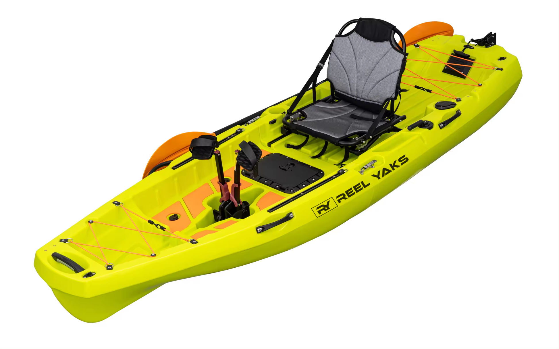 10ft Radar Modular Fin Drive Pedal Fishing Kayak, 506lbs Capacity