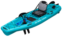 10ft Radar Reel Yaks Modular Fin or Prop Drive Pedal Fishing Kayak |430lbs Capacity | 2 Piece ReelYaks Canada