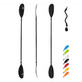 Kayak Paddle 86In/218Cm , 90.5In/230Cm , 95In/241Cm Alloy Shaft Kayaking Boating Canoeing Oar with Paddle Leash 1 Paddle
