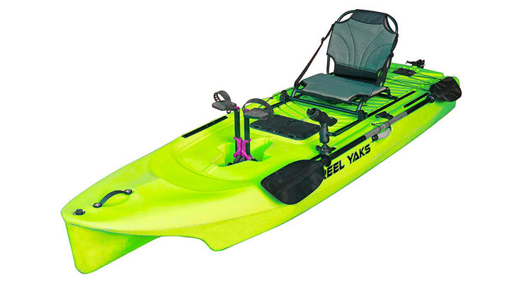 Pedal Kayak Fishing Angler 11' | sit on top or Stand | 500lbs Capacity for  Adult Youths Kids| Suitable for Ocean Lakes Rivers | Foot or Paddle Drive