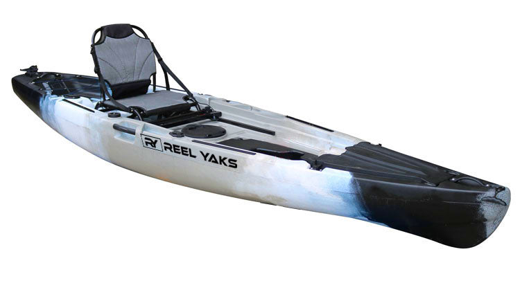 12' Ranger Paddle Drive Angler Kayak | stand and sit on | adults youths & kids
