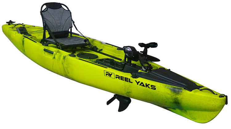 Angler Propel Max 12.5 Pedal Drive Kayak with rudder system – Lakeview