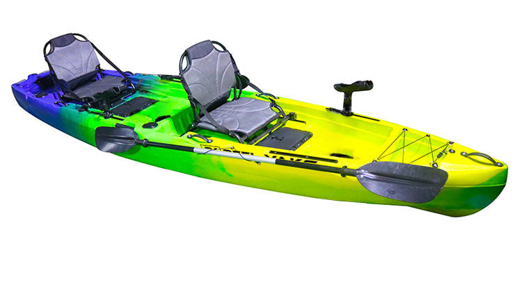 13.5' Recon Trolling Motor Compatible Fishing Kayak | trolling motor mount included