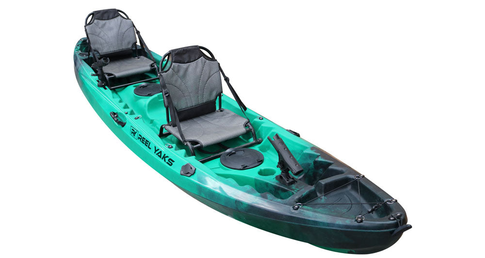13.5' Radical Propeller Drive Fishing Kayak | 550lbs capacity | with pedal reverse drive
