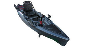 11' Rubicon Fin Pedal Drive Fishing Kayak | 500lbs capacity | oceans lakes rivers