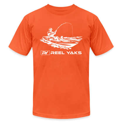 Unisex T-Shirt - On the hook - orange