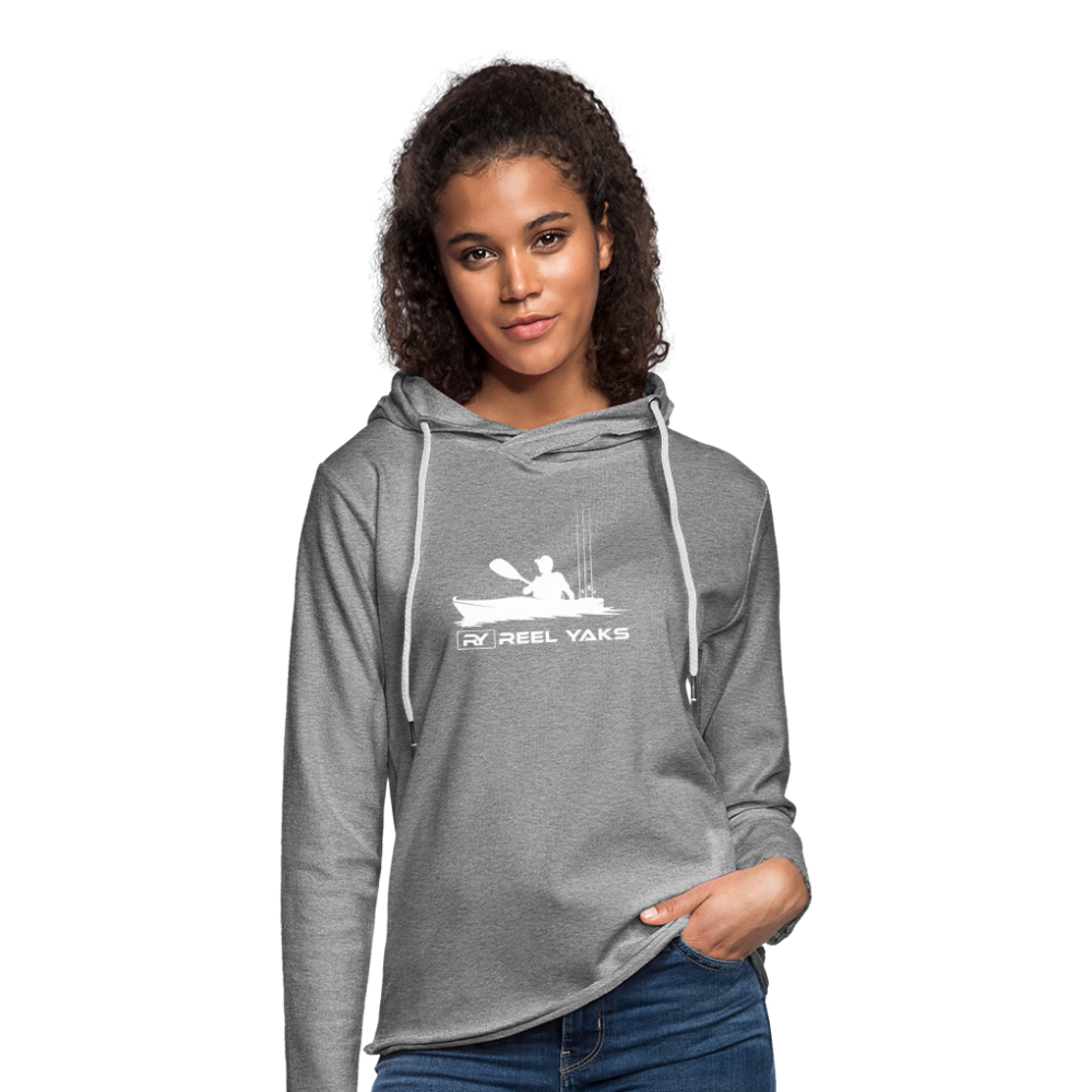 Unisex Lightweight Terry Hoodie - Heading out - heather gray