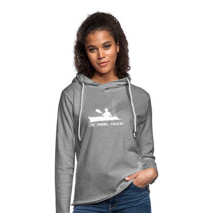 Unisex Lightweight Terry Hoodie - Heading out - heather gray