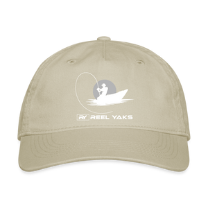 Organic Baseball Cap - Sunrise surprise - khaki