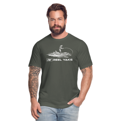 Unisex T-Shirt - Standing around - asphalt