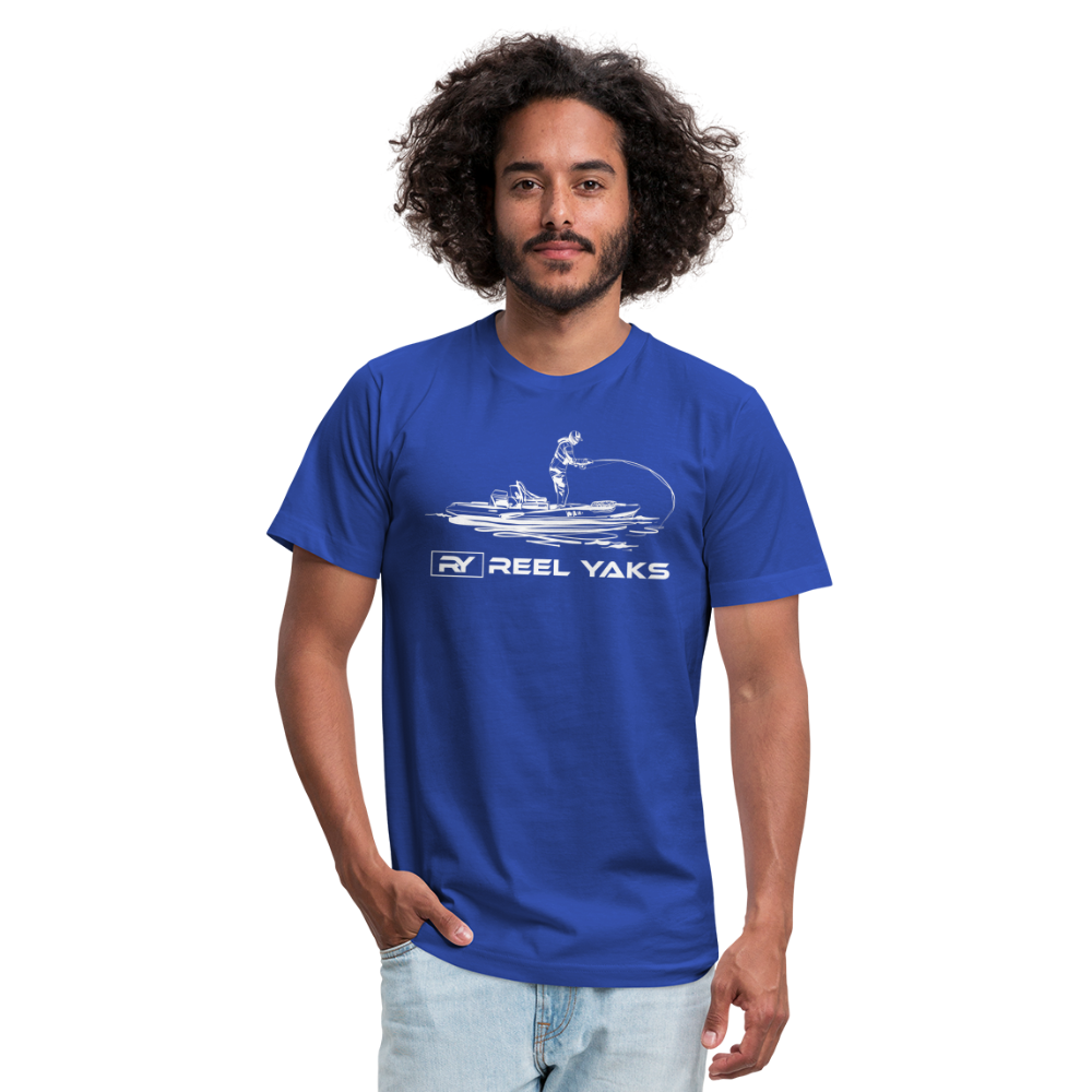Unisex T-Shirt - Standing around - royal blue