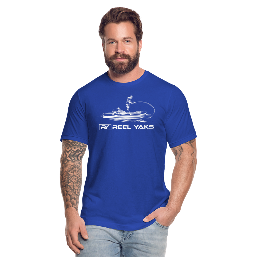 Unisex T-Shirt - Standing around - royal blue