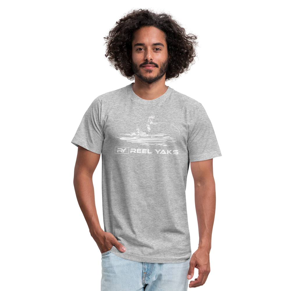 Unisex T-Shirt - Standing around - heather gray