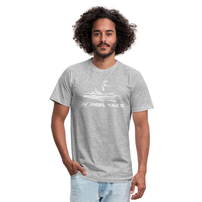 Unisex T-Shirt - Standing around - heather gray