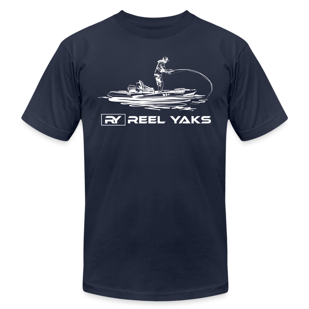 Unisex T-Shirt - Standing around - navy