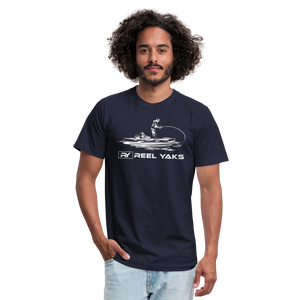 Unisex T-Shirt - Standing around - navy