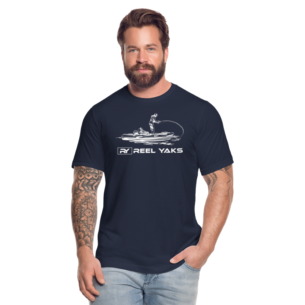 Unisex T-Shirt - Standing around - navy
