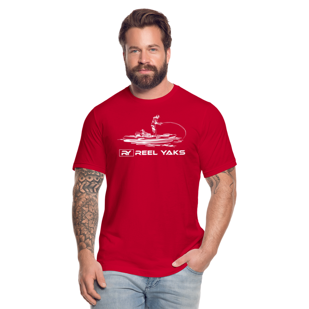 Unisex T-Shirt - Standing around - red