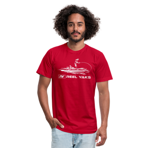 Unisex T-Shirt - Standing around - red