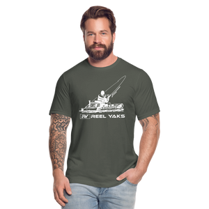 Unisex T-Shirt - Fish on - asphalt