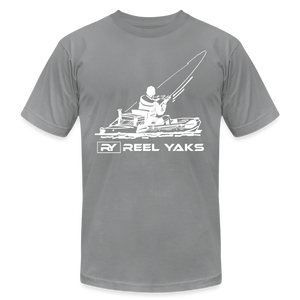 Unisex T-Shirt - Fish on - slate