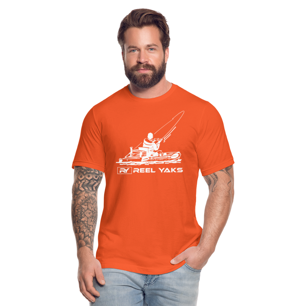 Unisex T-Shirt - Fish on - orange